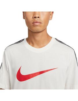 Camiseta Hombre Nike Nsw Repeat Blanca