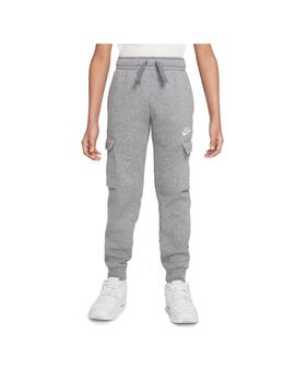 Pantalon Niñ@ Nike Nsw Club Cargo Gris