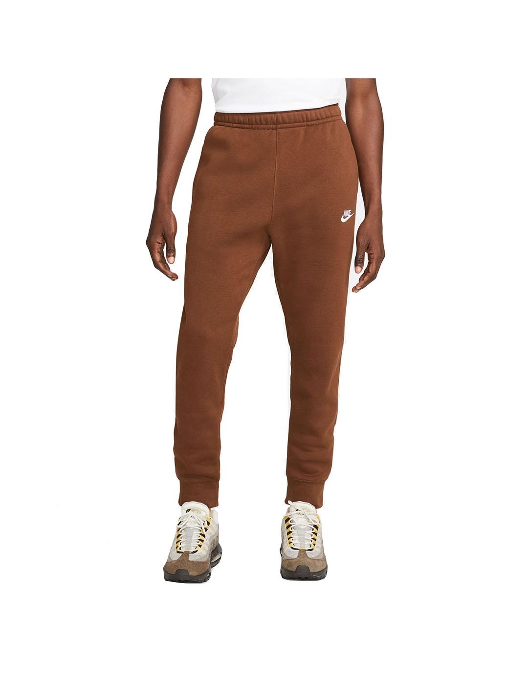 Pantalon Hombre Nike Nsw Club Marron