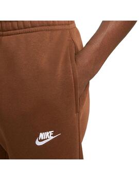 Pantalon Hombre Nike Nsw Club Marron