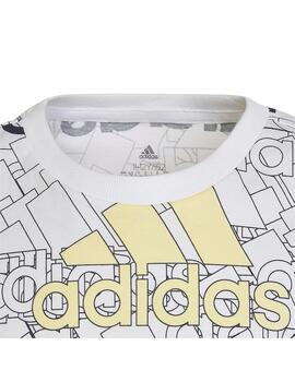 Camiseta Niñ@ adidas Logo Tee Multicolor