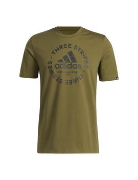 Camiseta Hombre adidas SKT Verde