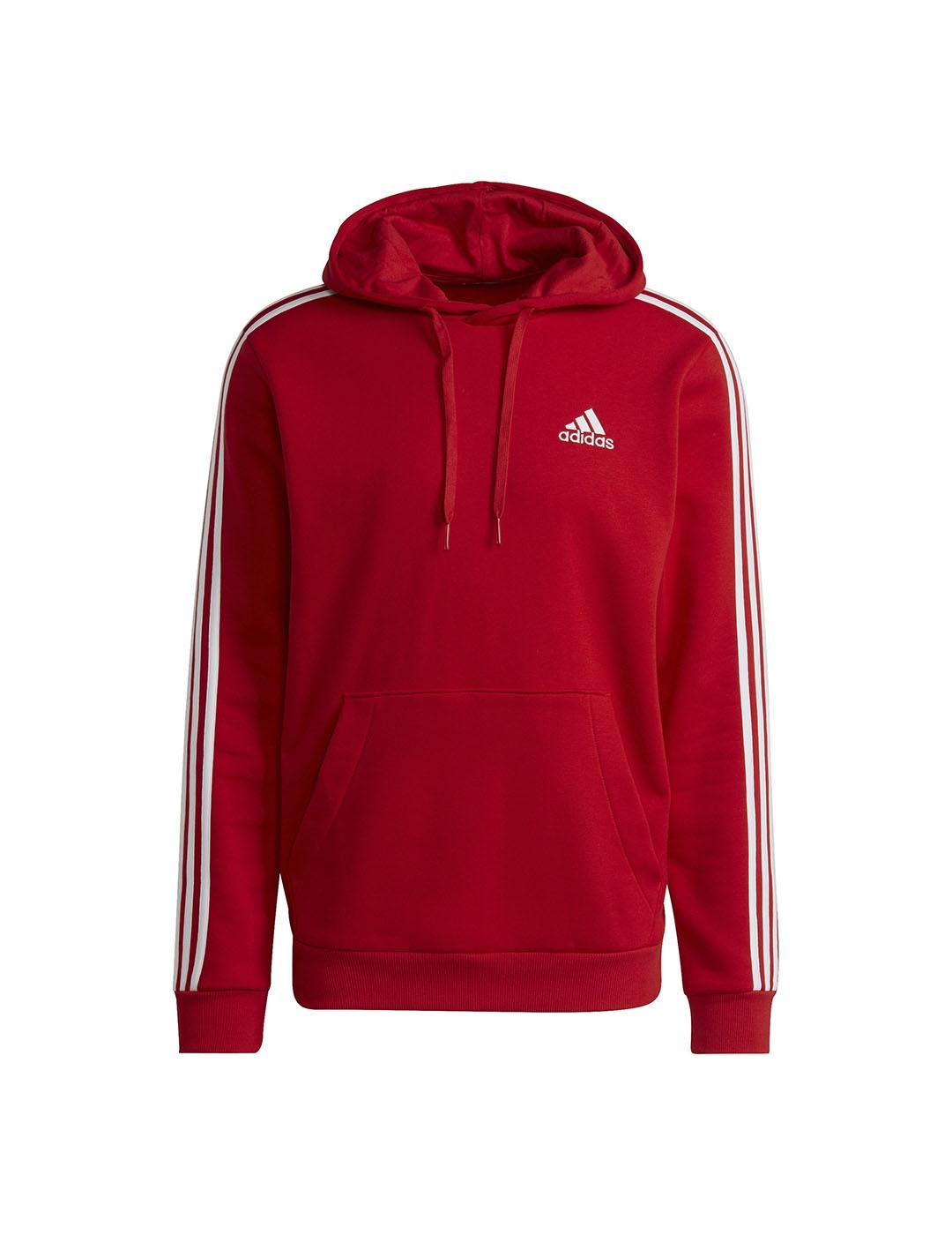 Sudadera Sin Capucha Adidas 3 Stripes Hombre Marino