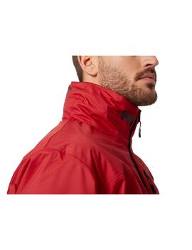 Cazadora Hombre HH Crew Hooded Midlayer Rojo