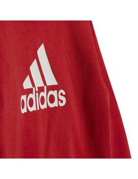 Conjunto Niño adidas Logo Rojo/Negro