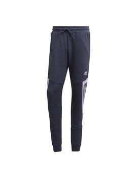 Pantalón Hombre adidas Fleece Marino/Rosa