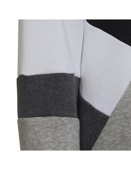 Sudadera Niño adidas Fleece Negro/Gris