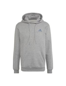 Sudadera Hombre adidas Fleece Recbos Gris