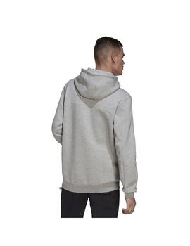 Sudadera Hombre adidas Fleece Recbos Gris