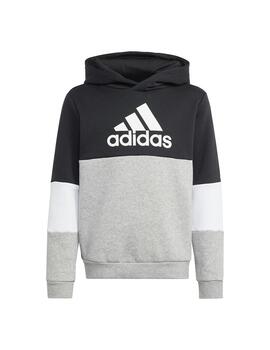 Chandál Niño adidas Fleece Negro/Gris