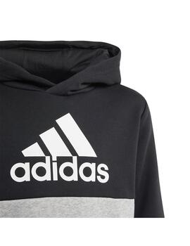 Chandál Niño adidas Fleece Negro/Gris