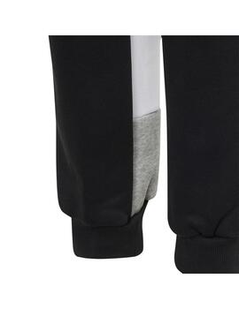 Chandál Niño adidas Fleece Negro/Gris