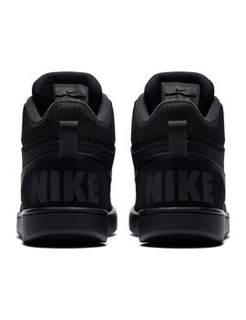 Zapatilla Nike Court Borough Negra Junior Mujer