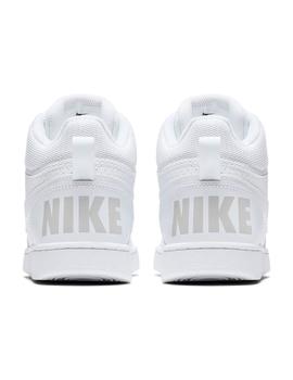 Zapatilla Nike Court Borough Blanca Junior Mujer