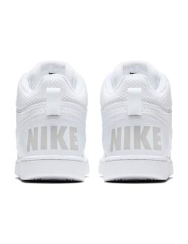 Zapatilla Nike Court Borough Blanca Junior Mujer