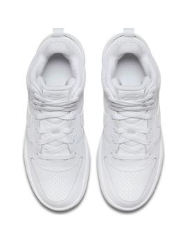 Zapatilla Nike Court Borough Blanca Junior Mujer