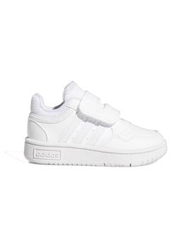 Zapatilla Baby adidas Hoops 3.0 Blanco