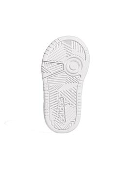 Zapatilla Baby adidas Hoops 3.0 Blanco