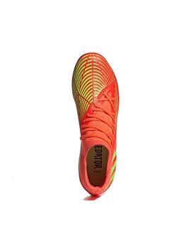 Bota Fútbol Hombre adidas Predator Edge Mg Rojo