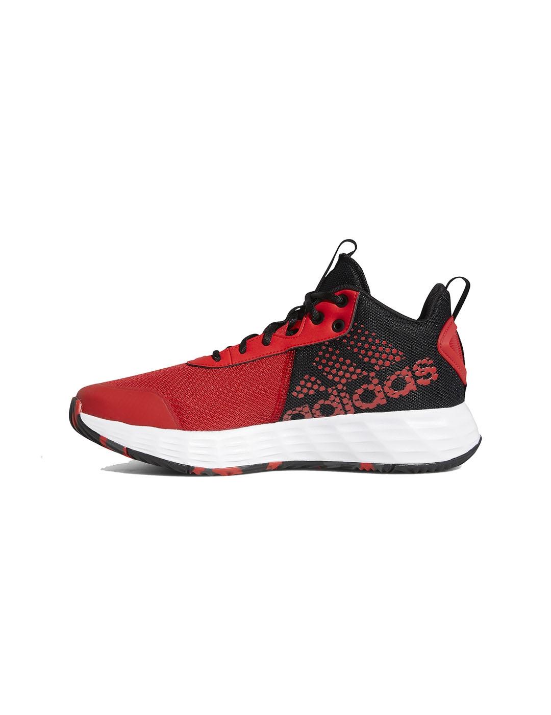 Zapatilla Hombre adidas Ownthegame 2.0 Negro/Rojo