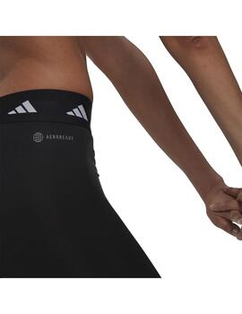 Malla Mujer adidas TechFit 3 Stripes 7/8 Negro