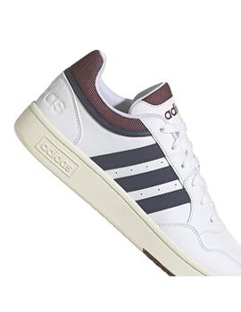 Zapatilla Hombre adidas Hoops 3.0 Blanco