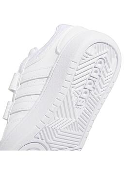 Zapatilla Niñ@ adidas Hoops 3.0 CF Blanco