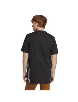 Camiseta Hombre adidas M FI 3S Negro