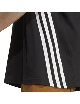 Camiseta Hombre adidas M FI 3S Negro