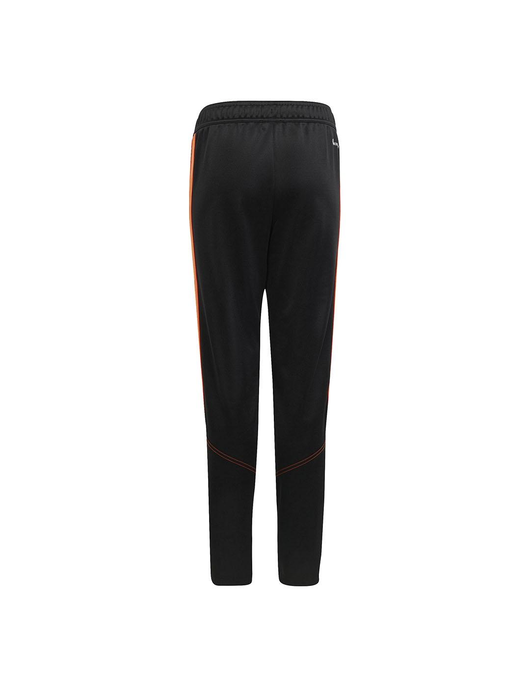 Pantalon Niño adidas Tiro 23 Negro Naranja