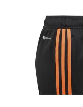 Pantalon Niño adidas Tiro 23 Negro Naranja