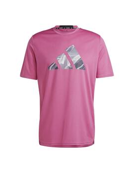 Camiseta Hombre addias D4m Hiit Rosa