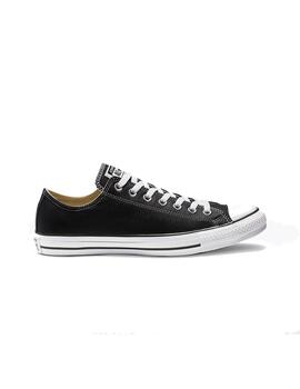 Zapatilla Unisex Converse  All Star OX Piel Negra