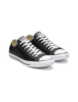 Zapatilla Unisex Converse  All Star OX Piel Negra