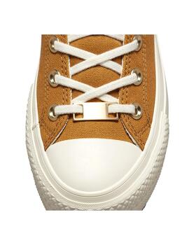 Zapatilla Mujer Converse Cts Lift Hi Plat. Mostaz