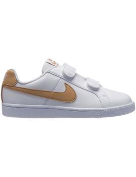 Zapatilla Nike Court Royale Blanco Niño