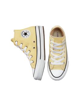 Zapatilla Junior Converse Ctas Eva Lift Hi Amarill