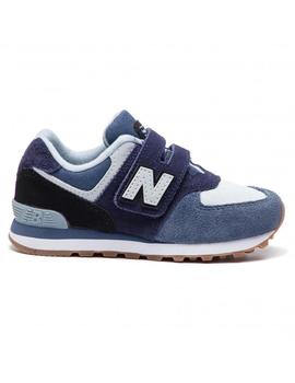 Zapatilla Niño New Balance 574 Azul