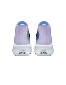 Zapatilla Junior Converse Move Hi Violeta