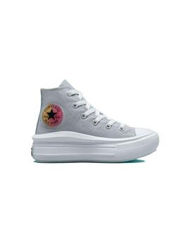 Zapatilla Junior Converse Move Hi Gris