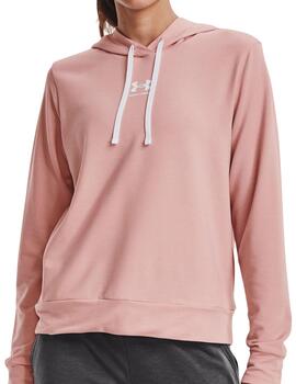 Sudadera Mujer Under Armour Rival Terry Rosa