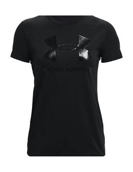Camiseta Mujer Under Amour Sportstyle Negra