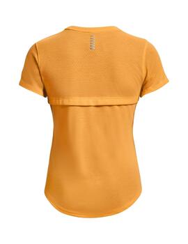 Camiseta Mujer Under Armour Streaker Naranja