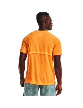 Camiseta Hombre Under Armour Streaker Naranja