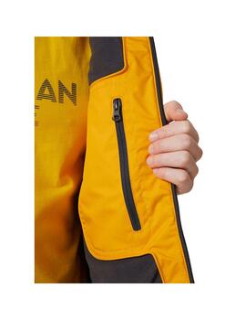 Cazadora Hombre HH Crew Midlayer Amarilla