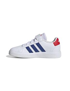 Zapatilla Niñ@ adidas Grand Court 2.0 EL Blanco