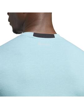 Camiseta Hombre adidas D4T Azul
