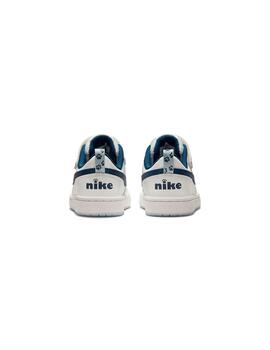 Zapatilla Unisex Nike Court Borough Low Blanco/Azu