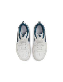 Zapatilla Unisex Nike Court Borough Low Blanco/Azu