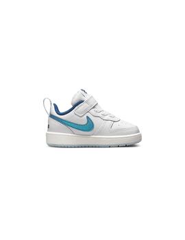 Zapatilla Niñ@ Nike Court Borough Low 2 SE Blanco/Azul